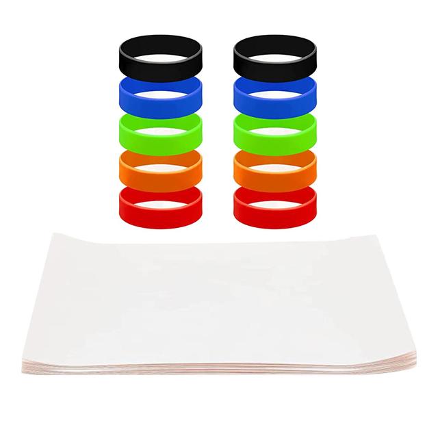 10 Pcs Silicone Bands for Sublimation Tumbler Shrink Wrap Elastic Bands  Paper Holder Sublimation Supplies Tool - AliExpress
